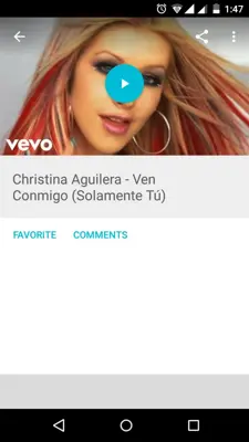 Christina Aguilera android App screenshot 2